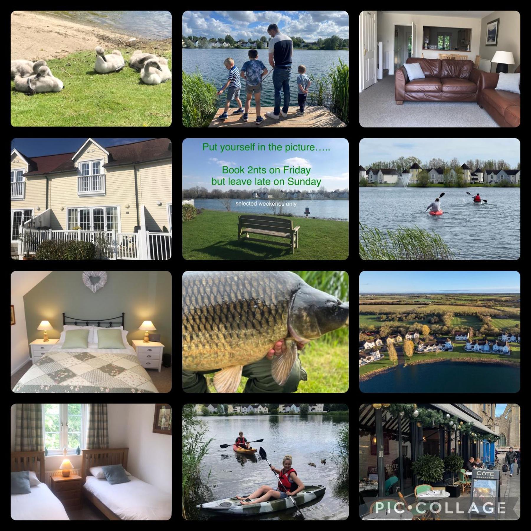 Liming Lodge - Lakeside Home In The Cotswolds South Cerney Buitenkant foto